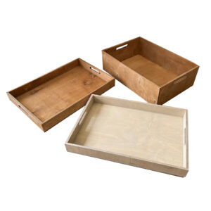 Low-Price Wooden Trays