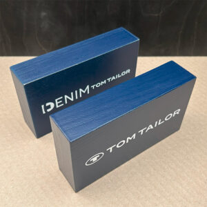 Brand Advertising Wooden Blocks with Logo